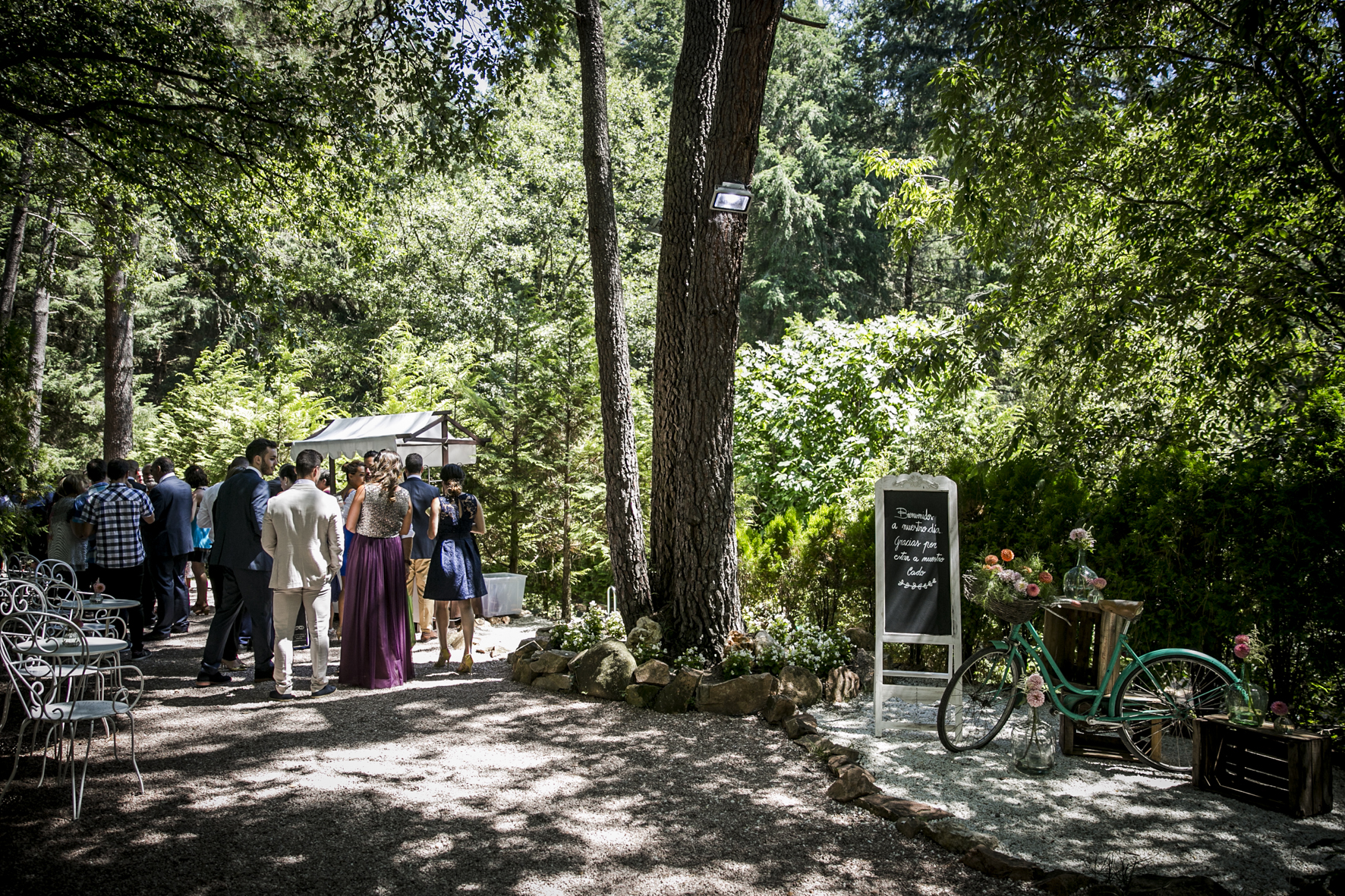 Mas del Silenci wedding  ceremony