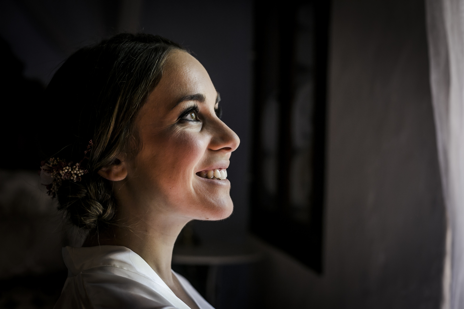 Mas del Silenci wedding . Bride preparation